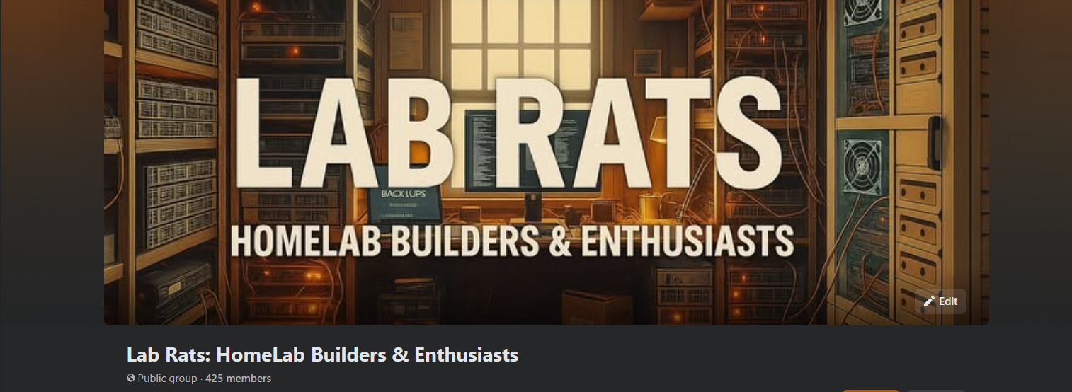 Lab Rats: HomeLab Builders & Enthusiasts