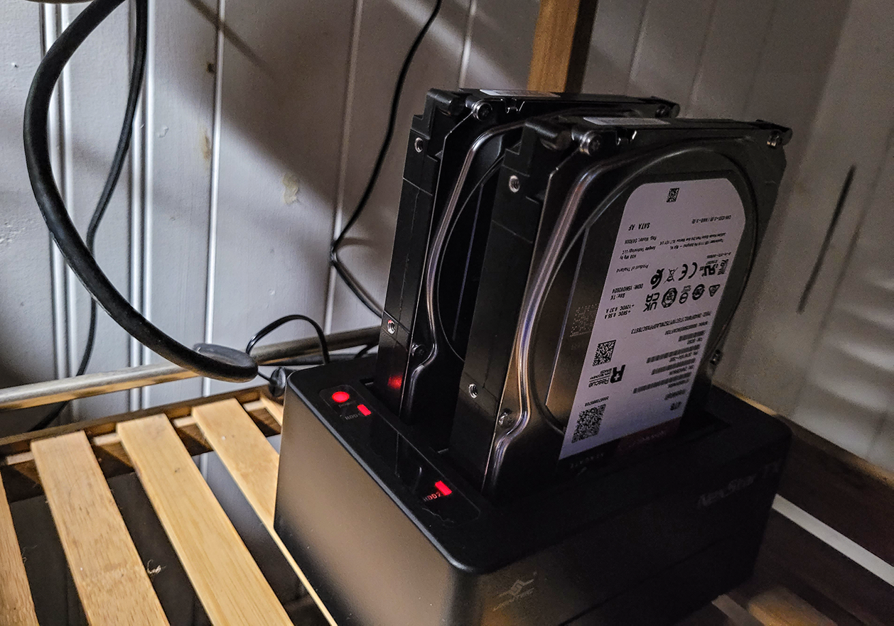 HDD Dock Home Lab