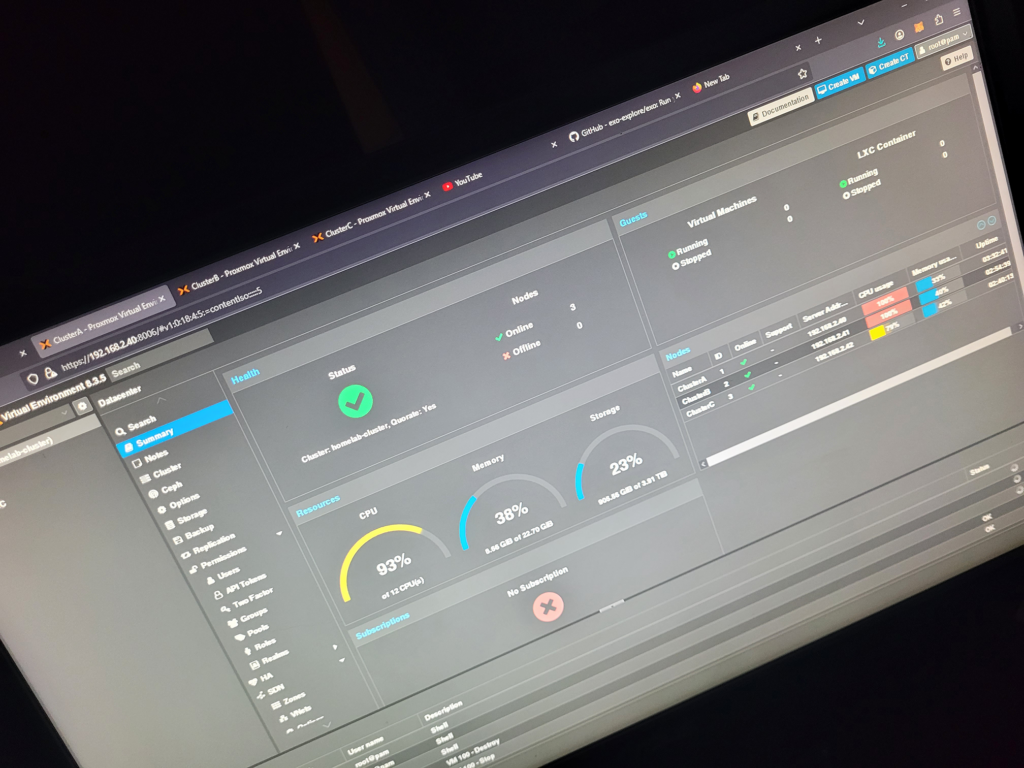 ProxMox Cluster